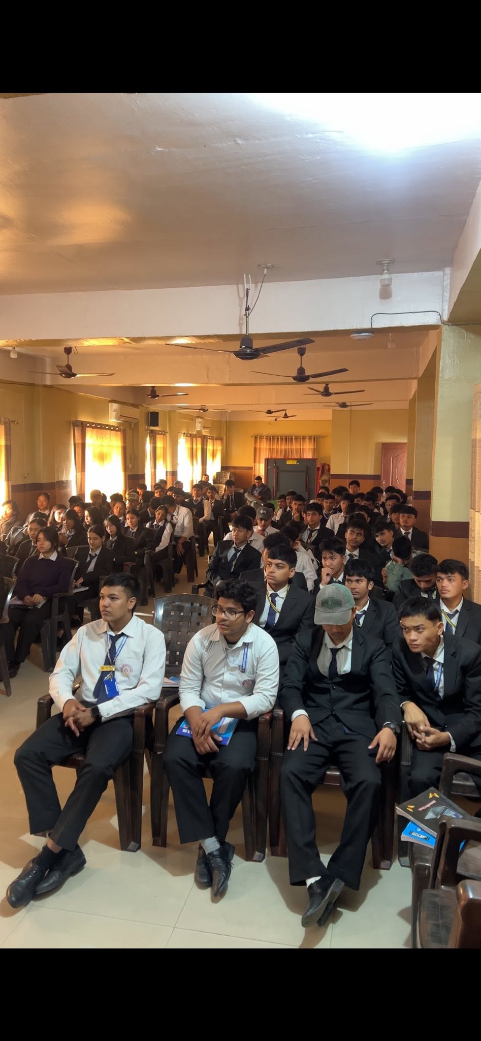 Students learning